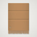 Z-Roo logo cashmere-feel scarf in camel