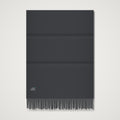 Z-Roo logo cashmere-feel scarf in charcoal